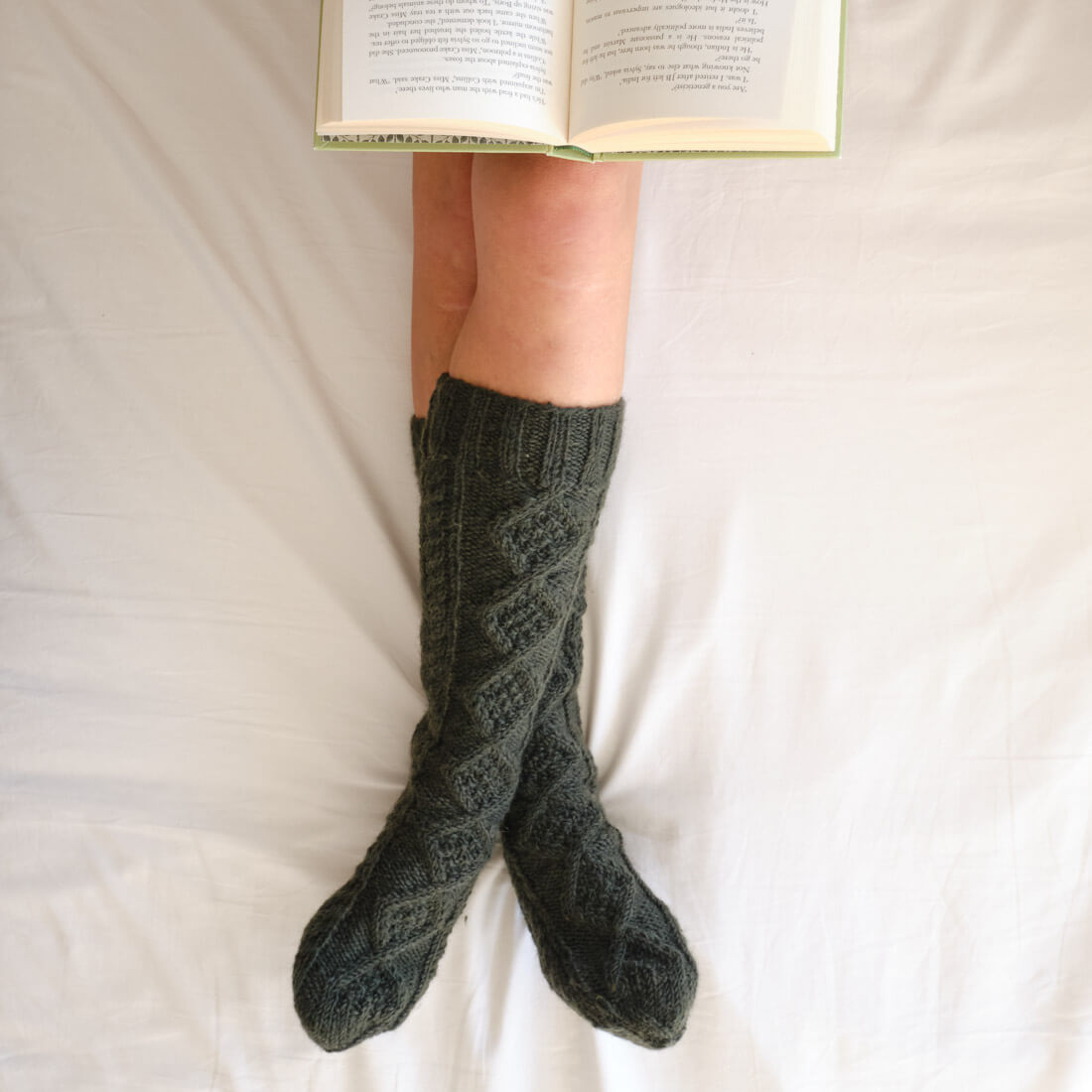 Long Hand Knitted Boot Socks