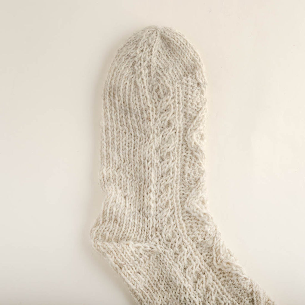 Classic Hand Knitted Wool Socks